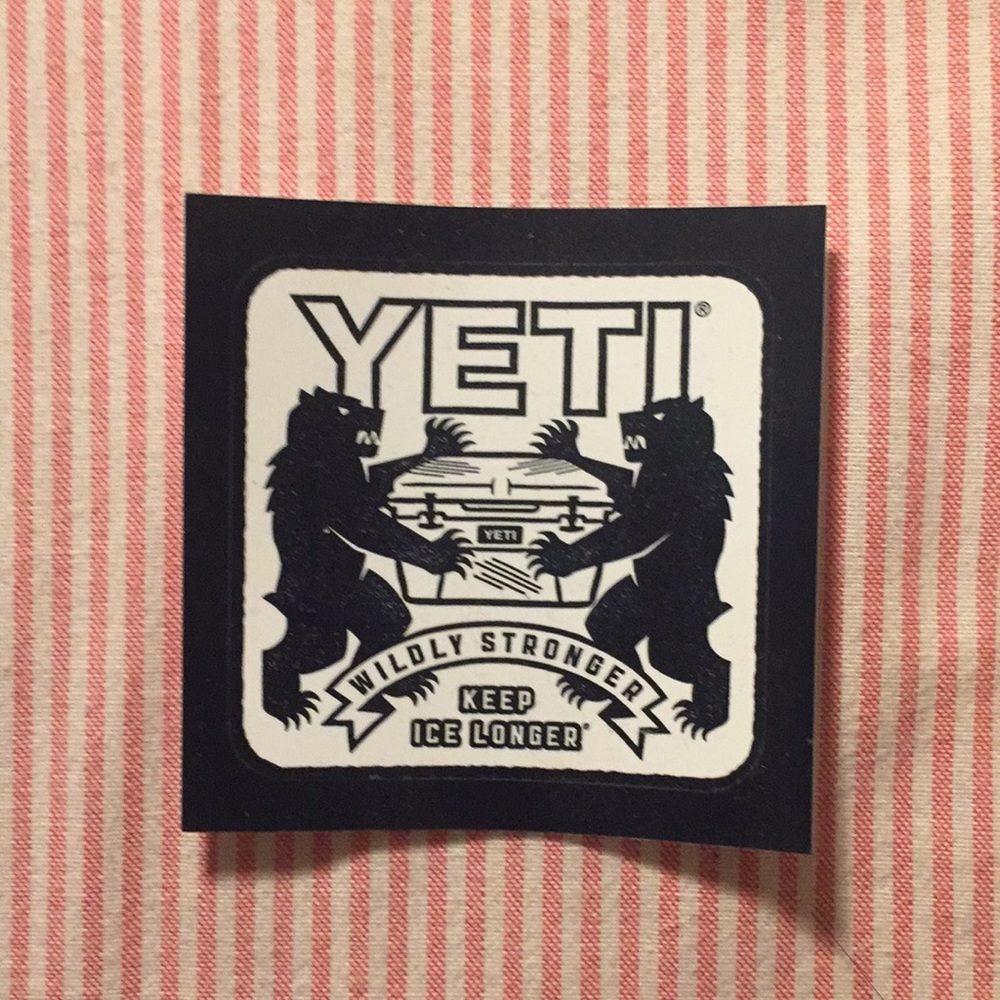 Yeti sticker